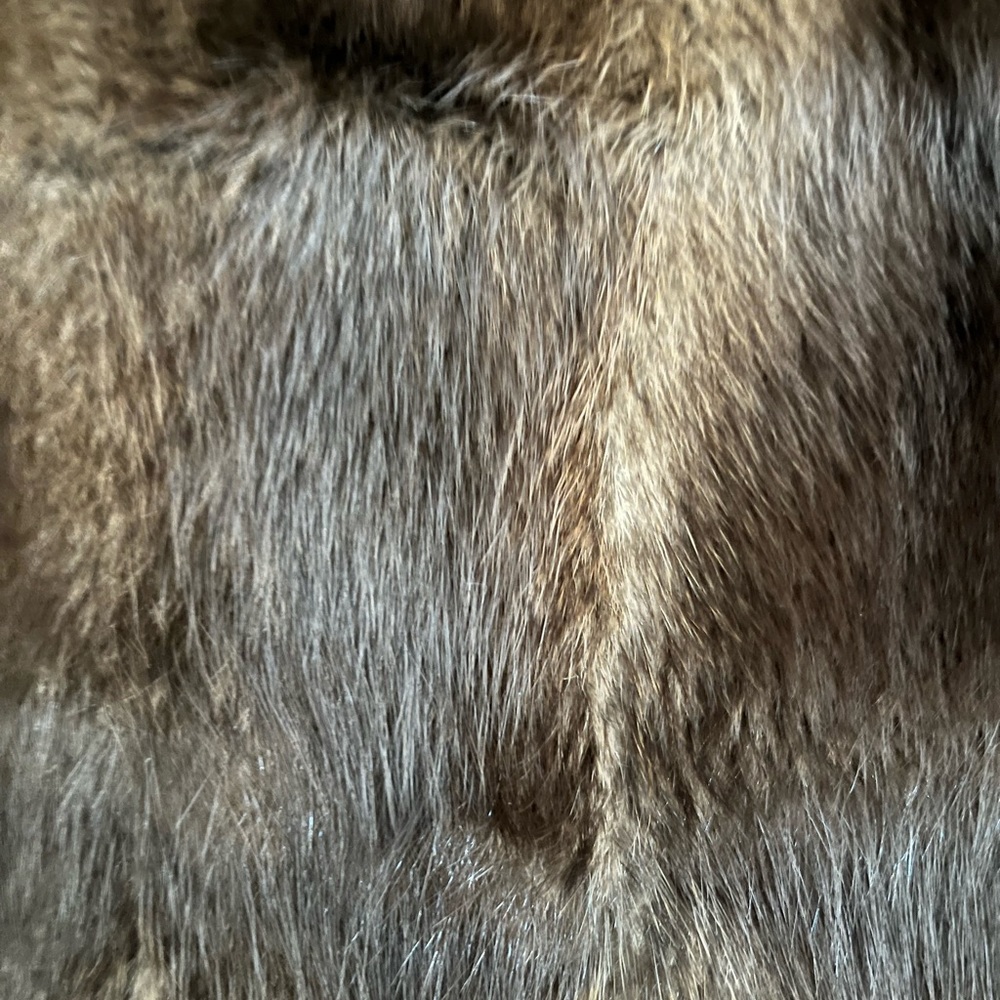 Genuine Muskrat Fur Coat By Jones Designs Gem